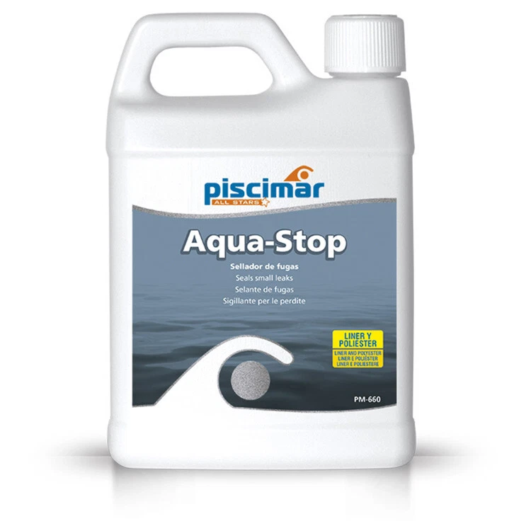 PISCIMAR Dichtmittel Aqua-Stop PM-660 Dichtmittel Flüssigdichter für Pool und SPA 1 Liter