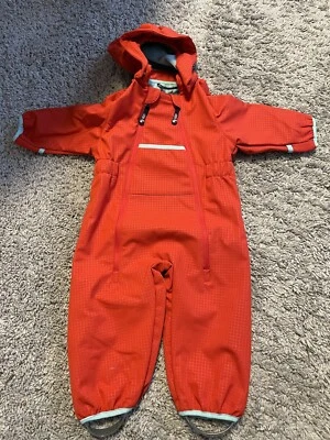 Jako-o softshelloverall 68/74 neu Rot - Bild 1 von 3