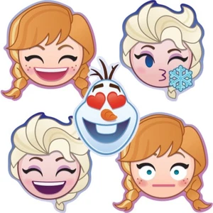 20 Disney Frozen Emoji Stickers Party Favors Teacher Supply Olaf Elsa Anna - Picture 1 of 1