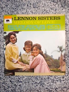 The Lennon Sisters: Melody of Love. 1964 HLP-119 Vinyl LP Album Record - Picture 1 of 9