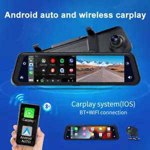 12" 2KHD Touch Ips 4G WIFI Car DVR Camera Android Dash Cam Smart Rearview Mirror - Picture 1 of 13