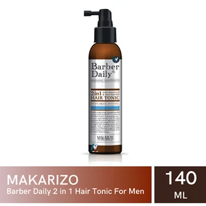 MAKARIZO Barber Daily Men Tónico Anticaspa Pérdida de Cabello Fortalece el Crecimiento 140 ml - Imagen 1 de 23