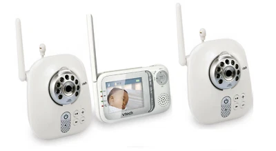 VTech VM321 2 CÁMARAS Color Seguro Sonido Visión Nocturna Video Monitor de Bebé Rango de 1000 pies Foto 1 de 4