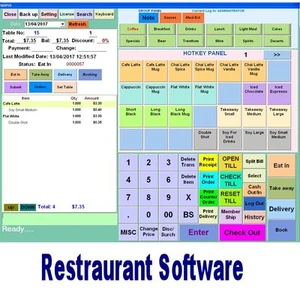 SAXPOS Point of Sale Software for POS Hospitality-Restaurant, Bar, Night Club - Picture 1 of 3