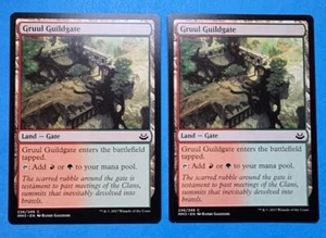 2x Gruul Guildgate Modern Masters 2017 Mtg Magic Card Dual Land Gate Mana 236 - Picture 1 of 2