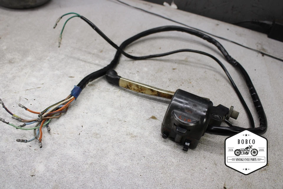 Honda CB750F Super Sport 1975 manillar izquierdo control B15-4491.oy Foto 1 de 4