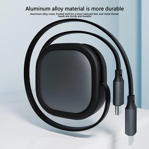 Type C Retractable Fast Charging Data Cord for Phone Tablets Charger USB C Cable - Photo 1 sur 12
