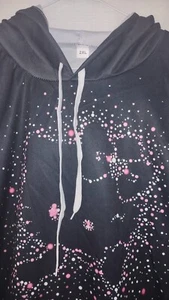 Hello Kitty Hoodie Women's Size 2XL Black - Picture 1 of 3