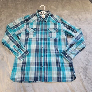Levis Shirt Mens XXL Green Western Wear Cowboy Rodeo Lightweight Ranch - Picture 1 of 14