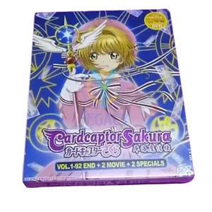 Cardcaptor Sakura DVD Anime (Vol. 1-92 End) + 2 Movies + 2 Specials English Dub - Foto 1 di 8