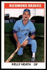 1987 TCMA Kelly Heath Richmond Braves #93