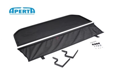 WINDSTOP MERCEDES-BENZ 190SL W121 1955-1963 ВЕТРОВОЙ ДЕФЛЕКТОР ОДНА РАМА ЧЕРНЫЙ - Изображение 1 из 4