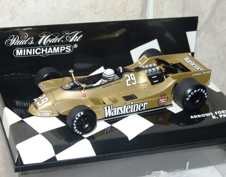 Minichamps 1/43 ARROWS Ford A2 Riccardo Patrese 1979 F1 400790029 - Image 1 of 1