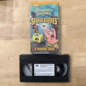 Spongebob Squarepants Sponge Buddies VHS 2002 Nickelodeon 5 Episodes - Picture 1 of 3