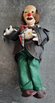 Handgefertigte Porzellanpuppe Star Collection, schöne, detailgetreue Clown Puppe - Bild 1 von 4
