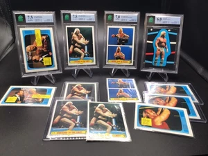 1985 Topps HULK HOGAN Lot Of 12 Cards incl. 4 Graded Cards - Bild 1 von 6