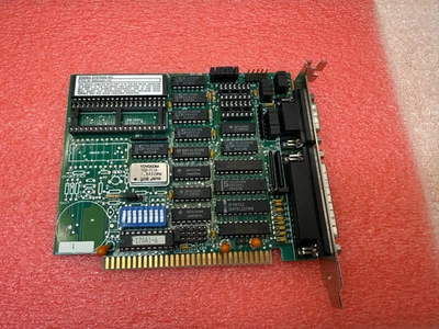 Vintage Everex EV-170 serial parallel I/O card 8 bit ISA FCC ID: E3E5UVEV-170 - Image 1 of 4