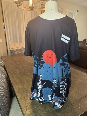 Demon Slayer Anime T-Shirt Kimetsu no Yaiba Abbey Road Mashup Graphic Tee Unisex - Image 1 of 2