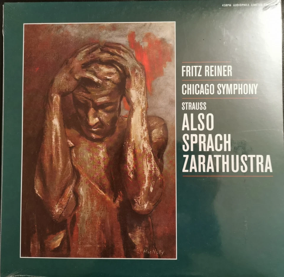 LP STRAUSS: Also sprach Zarathustra. FRITZ REINER. Chicago SO. RE Goldnote 180g - Bild 1 von 4