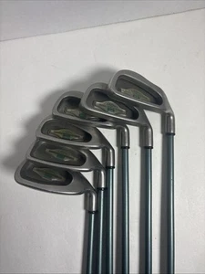 LADIES Callaway Big Bertha 1996 PW, S, 4, 6-7, 9 irons with Steel Gems - Picture 1 of 5