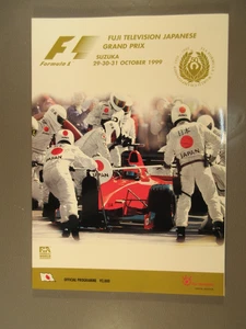 1999 Formula 1 F1 Japanese Grand Prix Suzuka Program - Picture 1 of 1