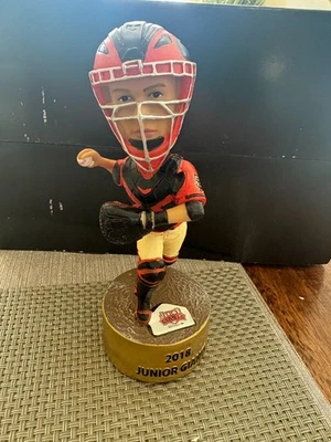 ALEXANDER GLOBAL PROMOTIONS San Francisco Giants Buster Posey 7" Bobblehead 2018 Junior Jr. Giants