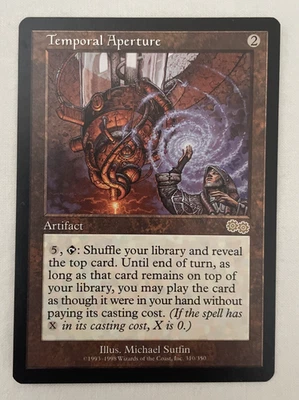 1x Temporal Aperture Urza's Saga MTG Magic the Gathering NM - Image 1 of 2