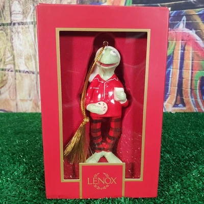 Lenox Disney 2021 Muppets Kermit la Rana Ornamento (B35) Foto 1 de 4