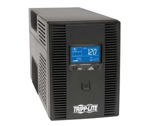TRIPP LITE 1500VA UPS LCD Tower Battery Back Up 120V, RJ45 - 1.6 Min Full Load - Picture 1 of 2