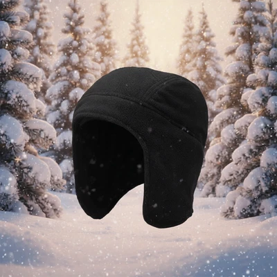 Hombres Mujeres Invierno Oreja Solapa Sombrero Piel Aviador Térmico Cálido Nieve Esquí Gorra Clima Frío Foto 1 de 4