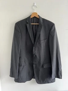 Calvin Klein Grey Wool Mens Suit Jacket Blazer Size 42R - Picture 1 of 12