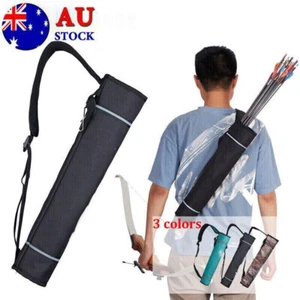 Archery Back/Belt Clip Arrow Quiver Holder Bag for Compound Recurve Bow Hunting - Picture 1 of 15