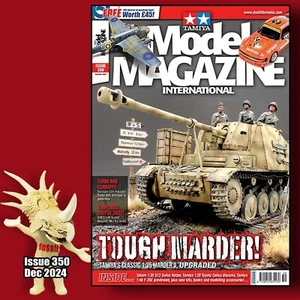MAGAZINE- TAMIYA MODEL MAGAZINE DECEMBER 2024 ISSUE 350 - Picture 1 of 2