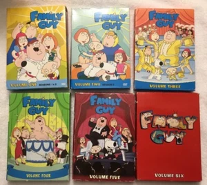 Family Guy Season Box Set DVD Volumes 1 - 6 All Complete - Picture 1 of 14