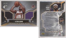 2005-06 SPx Winning Materials Spectrum /25 Baron Davis #WM-BD