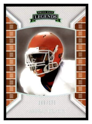 2011 Press Pass Legends #61 Ahmad Black Silver Holofoil #/175 - Image 1 of 2