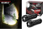 GearLight LED Flashlights S1050 2 Pack Powerful High Lumens Zoomable Tactical