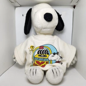 Vintage 1968 Peanuts 11" SNOOPY Dressed In "Call Me Cool" Vintage Tee - Bild 1 von 12