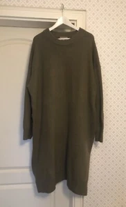 H&M Kleid Strickkleid 3XL 52 54 56 Damen Curvy Übergröße Neuwertig Wolle - Bild 1 von 4