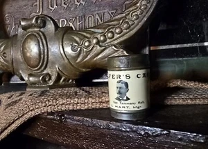 Antique Cafe Society NYC WULFERS Bone Dice Novelty Tammany Hall 14th St - Picture 1 of 14