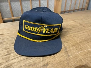Vintage 70s 80s Goodyear Tires Patch Swingster Snapback Trucker Hat Cap USA - Picture 1 of 11