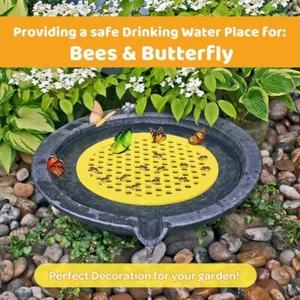 2025 Floating Bee Island - Floating Bee Watering Station - Butterfly Bee Drinker - Picture 1 of 9