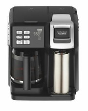Hamilton Beach 49976 FlexBrew 2-Way Brewer Programmable Coffee Maker - Black