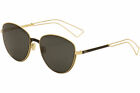 ??New Christian Dior Women's Ultradior/S Rcw/Y1 Gold/Matte Black Sunglasses 56Mm
