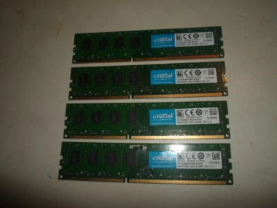 Crucial - DDR3-1600 - 32GB - 4x8GB - PC3-12800 - - - TOP !!!  2 - Bild 1 von 3
