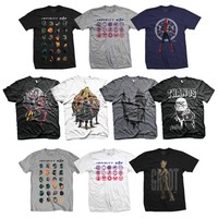 Official Marvel Avengers Infinity War Thanos Face Infinity Gauntlet Mens T-shirt