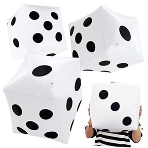 3 Pack 13 Inch Jumbo Inflatable Dice,Fun Giant Large Inflatable 3 Pack-13 Inch - Picture 1 of 7