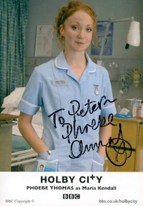 Phoebe Thomas - Maria Kendall - Holby City - Signed Autograph - Picture 1 of 1