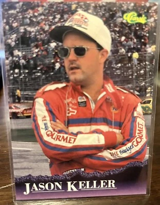 1996 Classic #18 Jason Keller Busch Series Driver - Image 1 of 2
