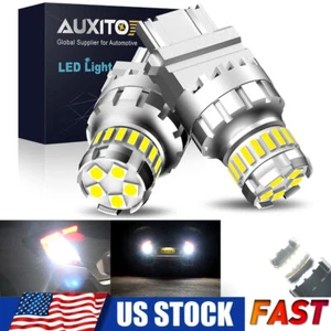 AUXITO 3157 3156 LED TURN SIGNAL LIGHT BULBS ANTI HYPER FLASH SUPER BRIGHT WHITE - Bild 1 von 14